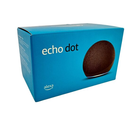 Echo Dot (4th Gen) Smart Speaker Alexa - B7W64E - Charcoal - NIB - Picture 1 of 7
